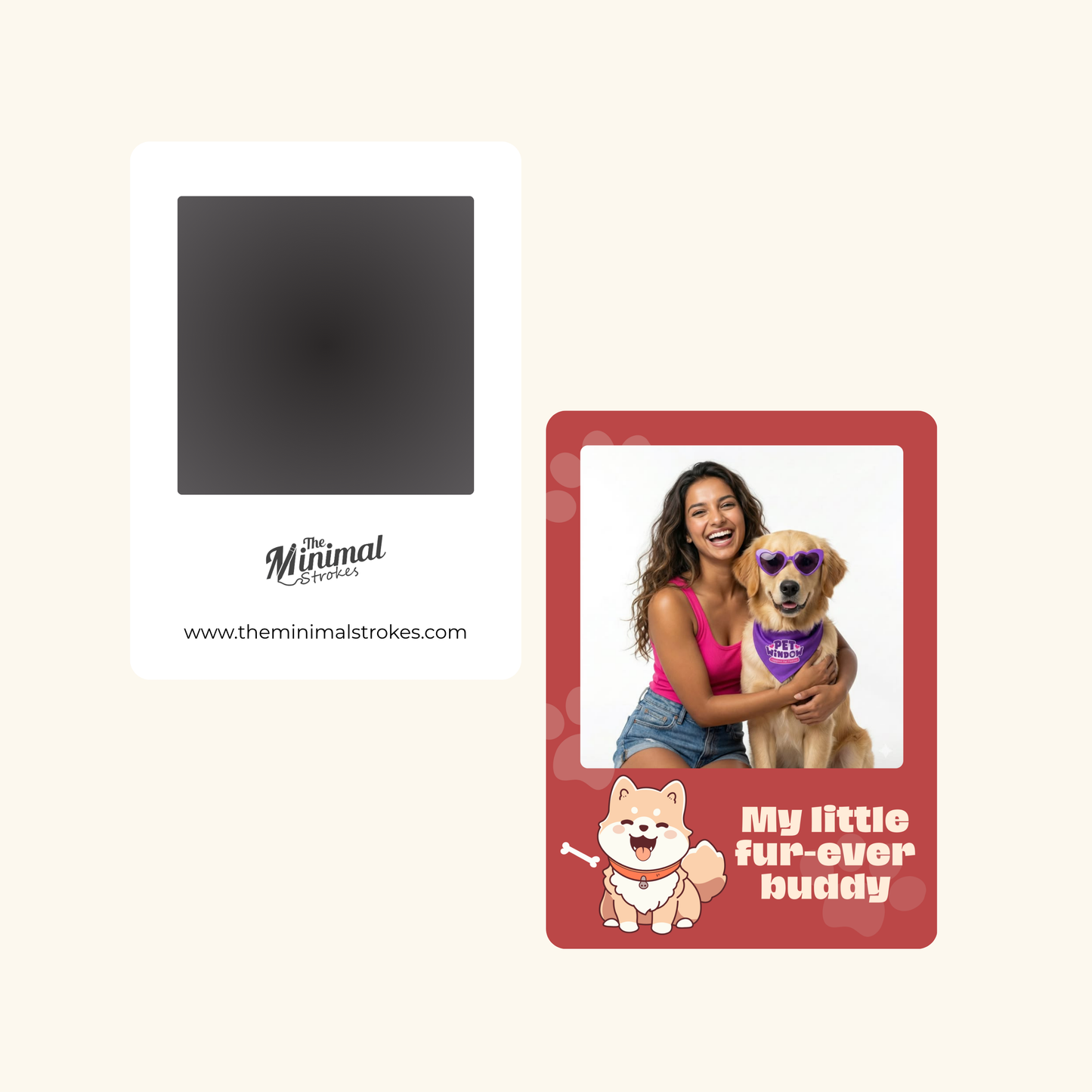 Fridge Magnet - Fur-ever Buddy