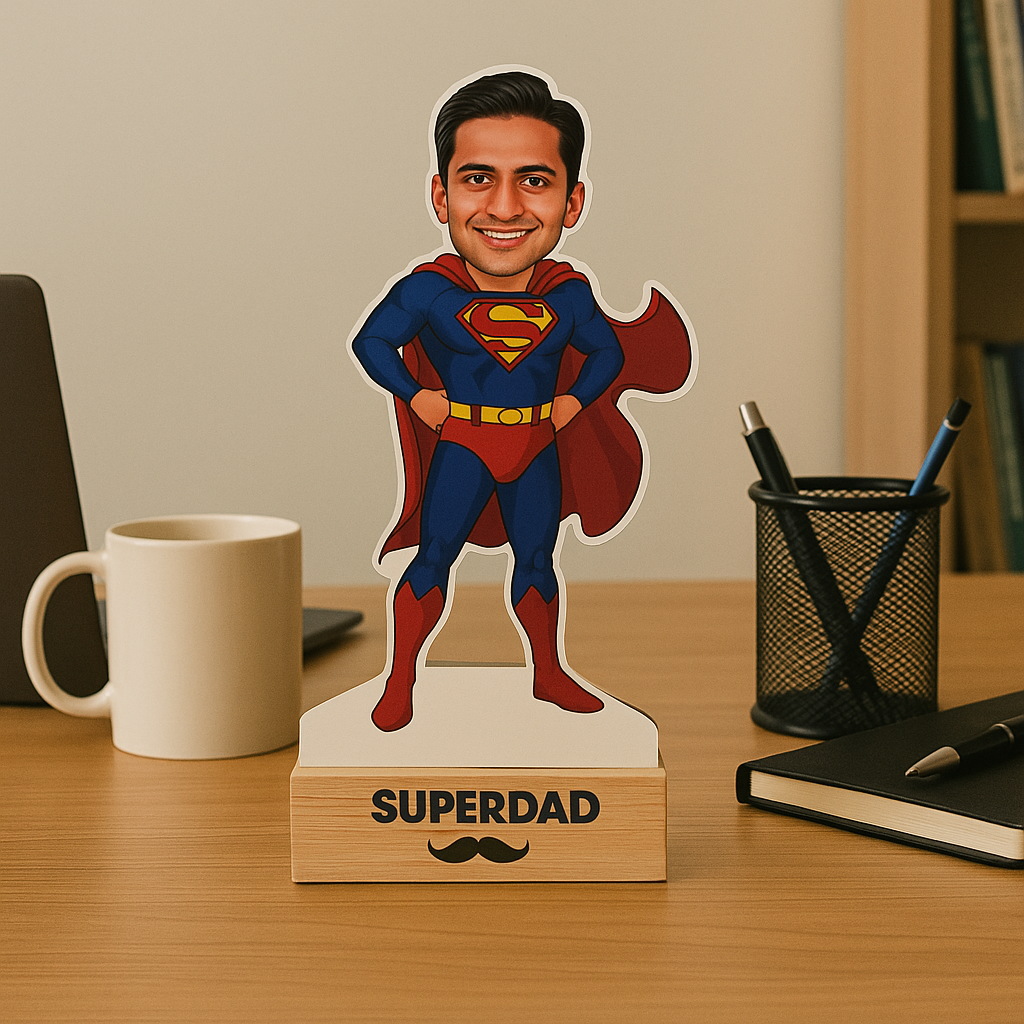 Caricature - SuperDad