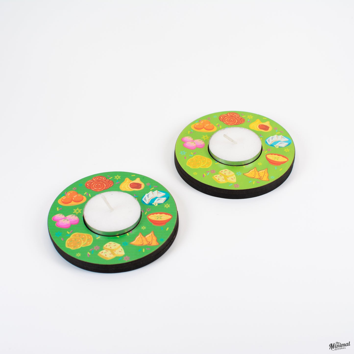 Diya Holder - Mithai Chakri (Pack of 2)