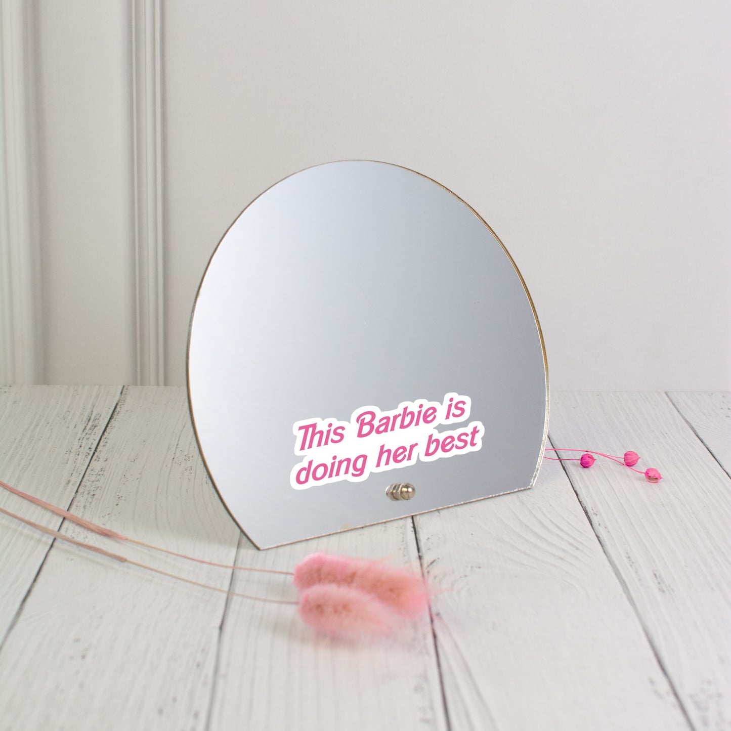 Printed Mirror - Barbie