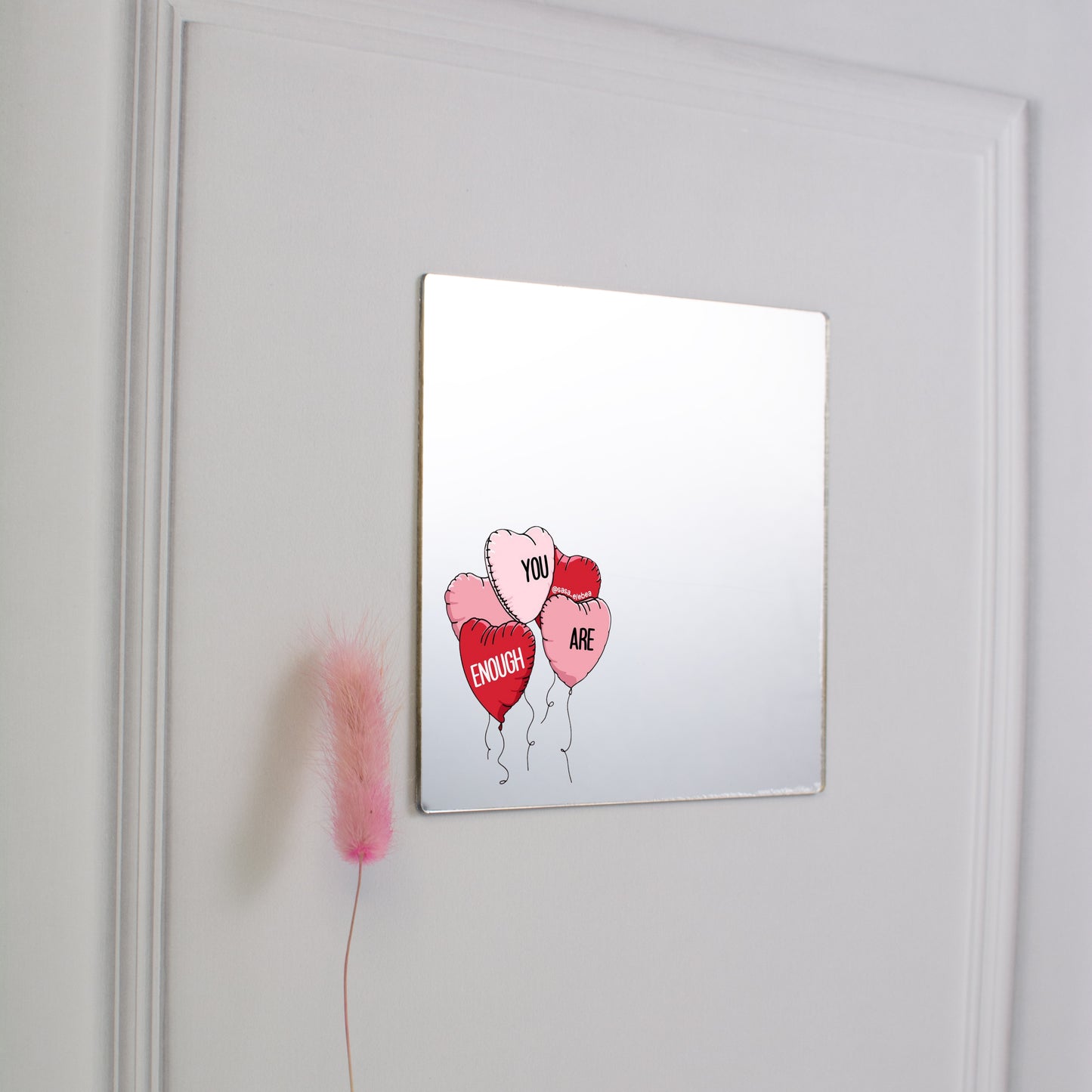Printed Mirror - You Are Enough