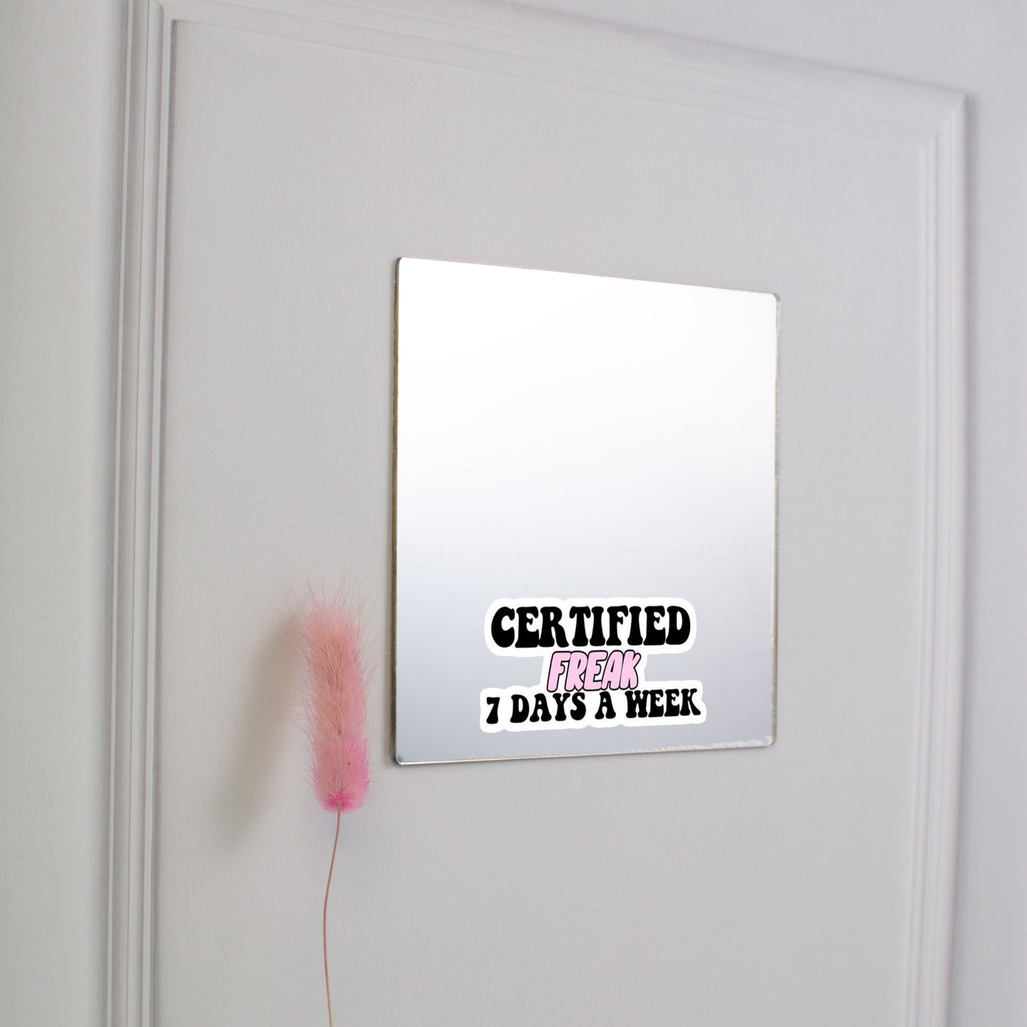 Printed Mirror - Certified Freak