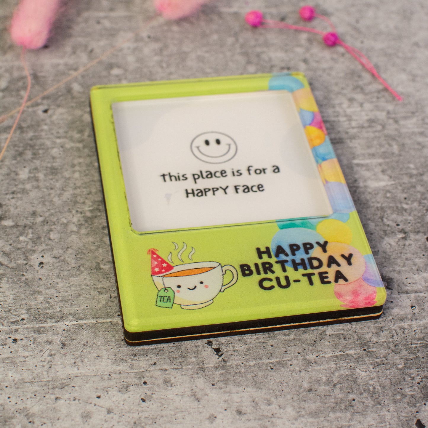 Fridge Magnet - Happy Birthday Cu-Tea