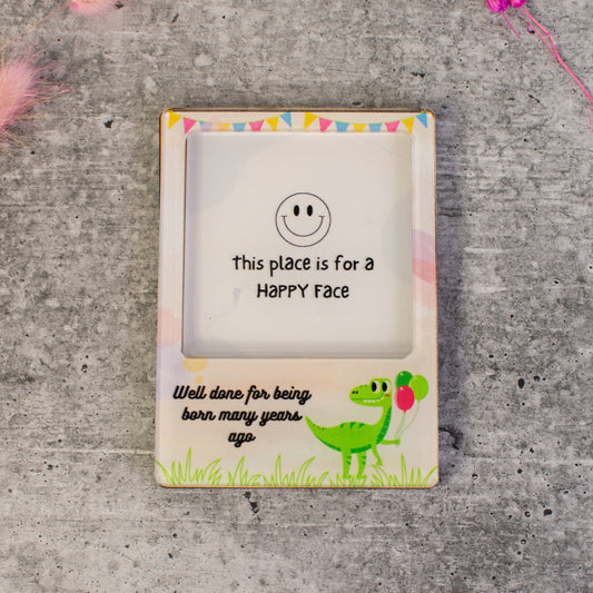 Fridge Magnet - Birthday Dinosaur