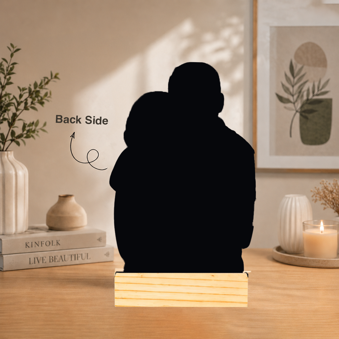 Personalized Caricature MDF Standee – Custom Photo & Text