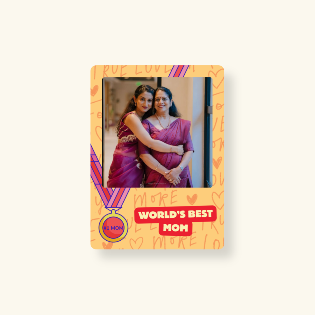 Fridge Magnet - World's Best Mom