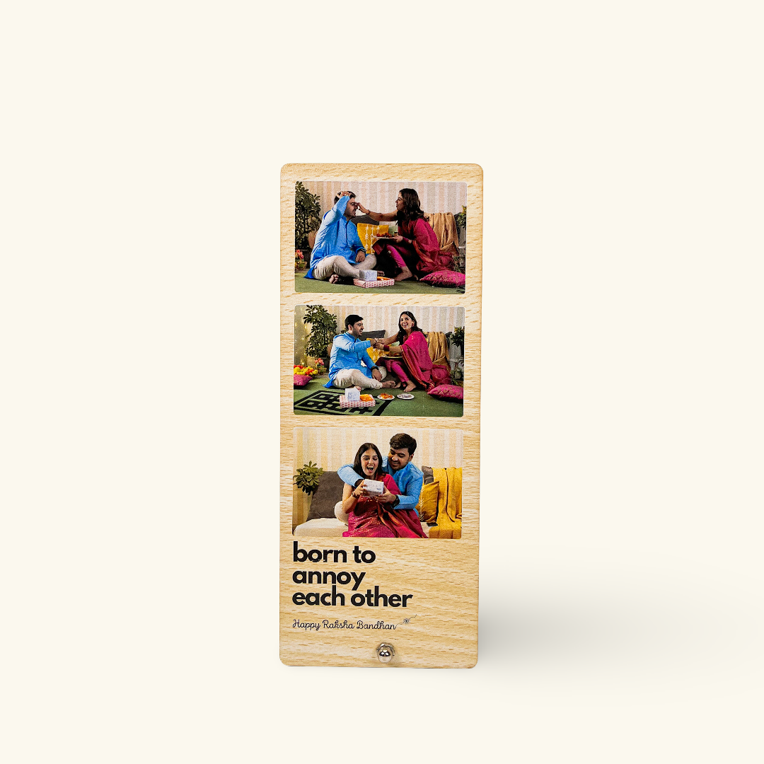 Personalised Photo Strip for Rakshabandhan