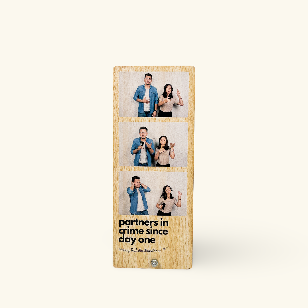 Personalised Photo Strip for Rakshabandhan