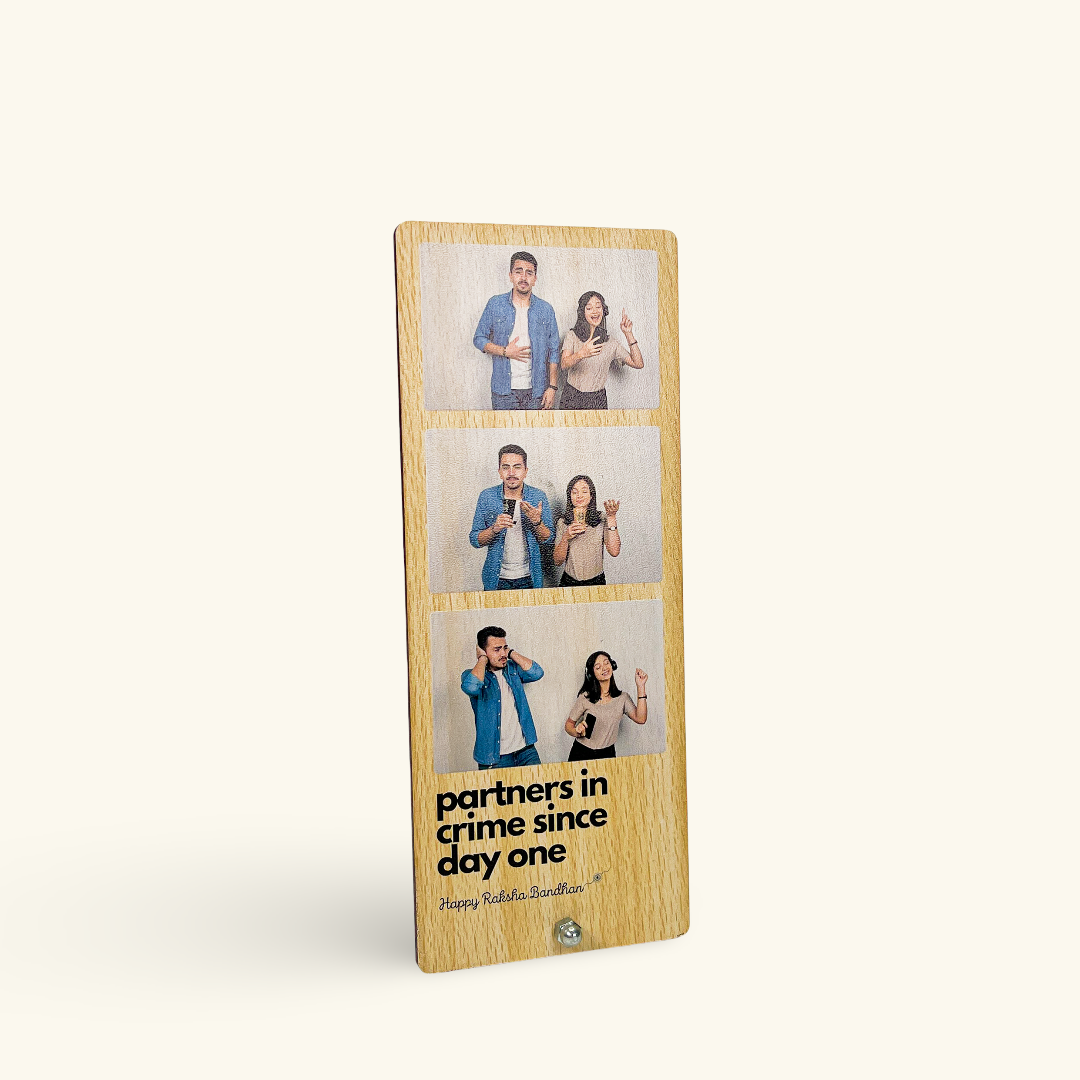 Personalised Photo Strip for Rakshabandhan