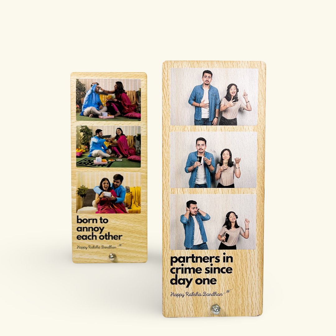 Personalised Photo Strip for Rakshabandhan