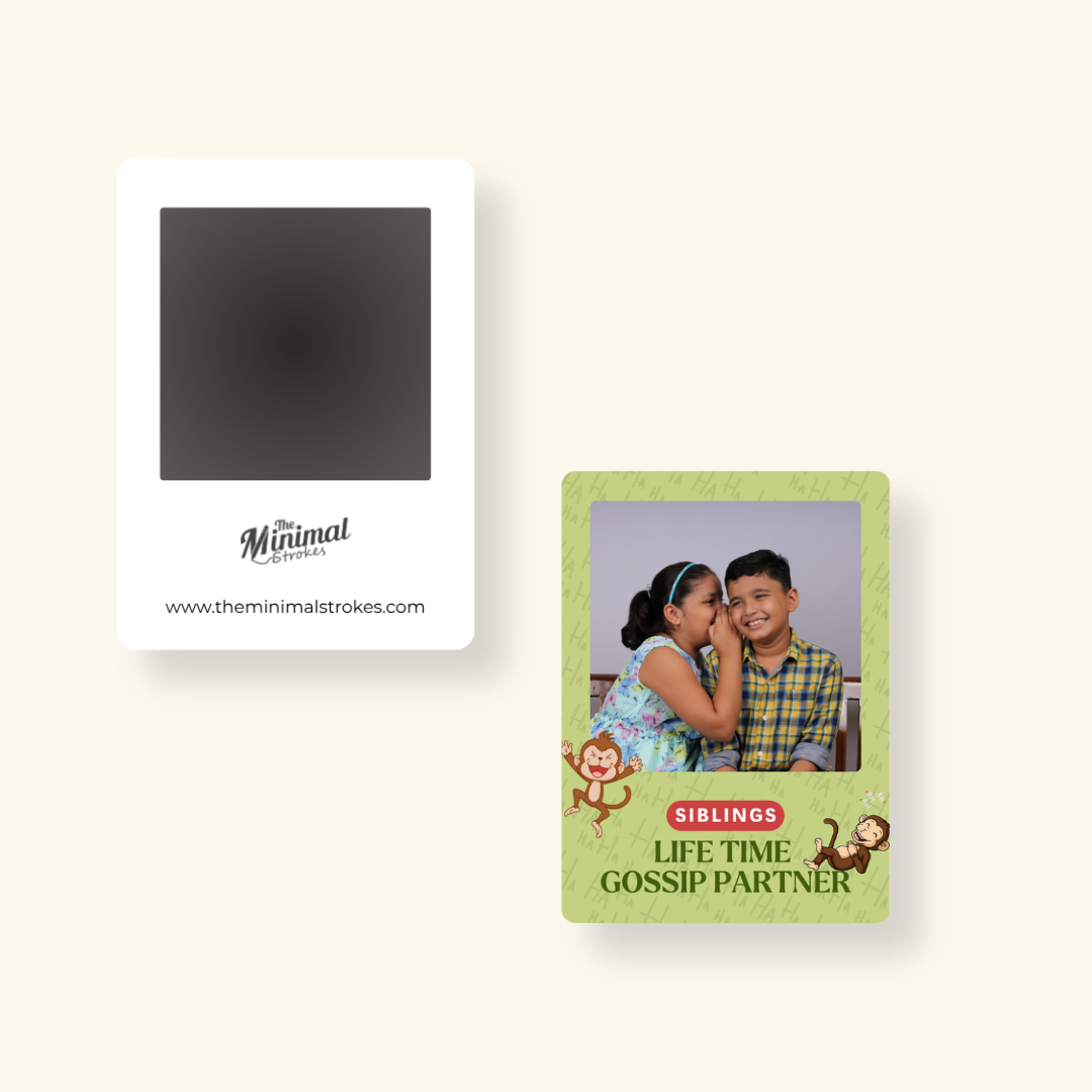 Fridge Magnet - Siblings: Lifetime Gossip Partner