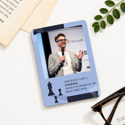Best Boss Personalised Photo Magnet