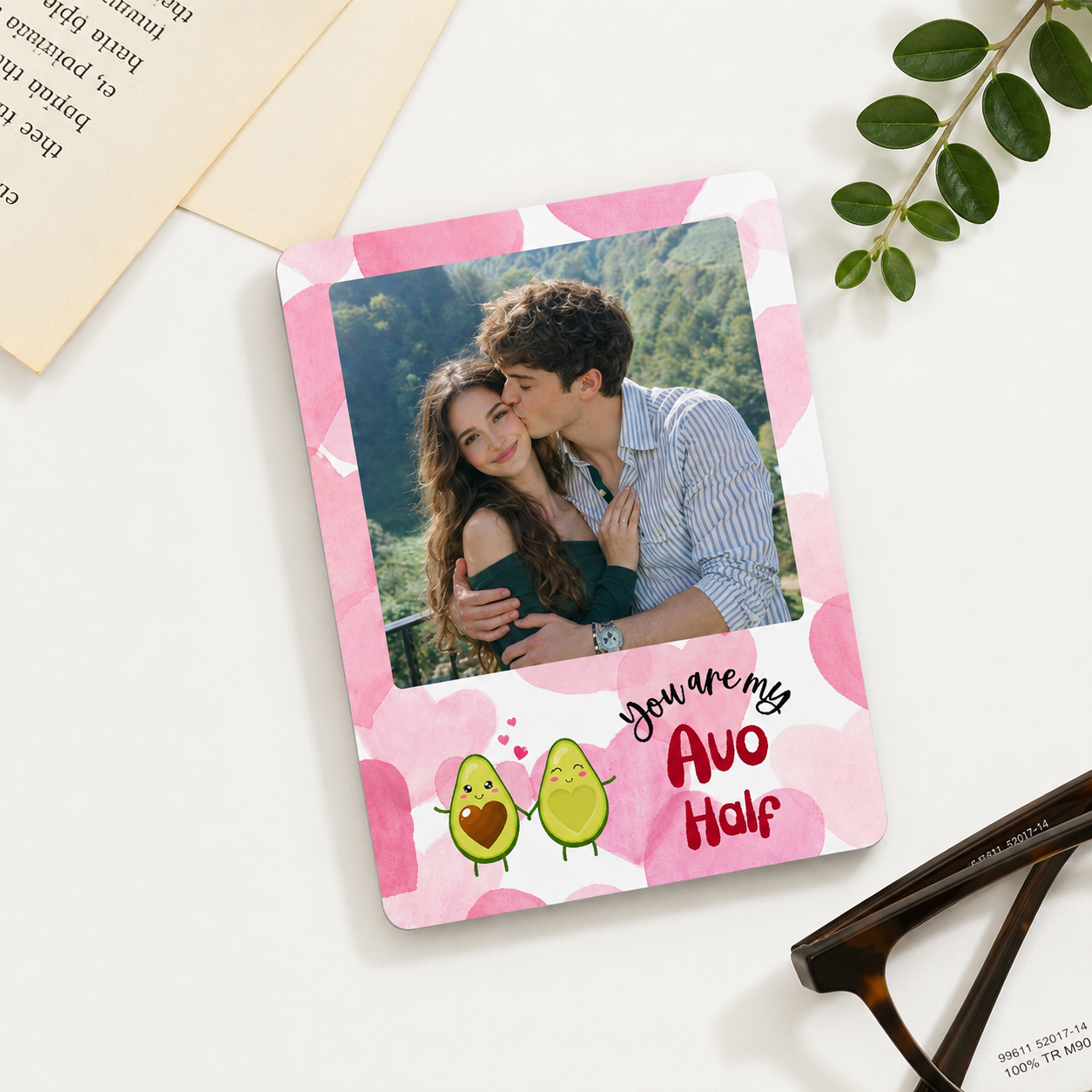 Better Avo-Half Couple Personalised Magnet