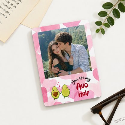 Better Avo-Half Couple Personalised Magnet
