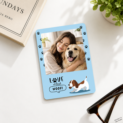Love at First Woof Pet Magnet