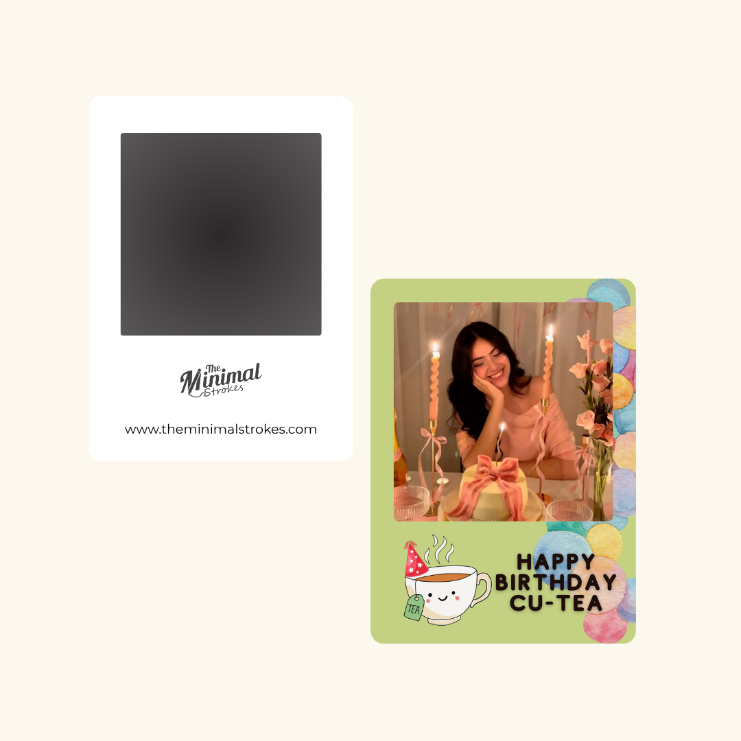 Fridge Magnet - Happy Birthday Cu-Tea