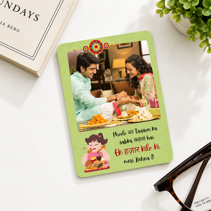 Ek Hazar Kilo Sister Personalised Magnet