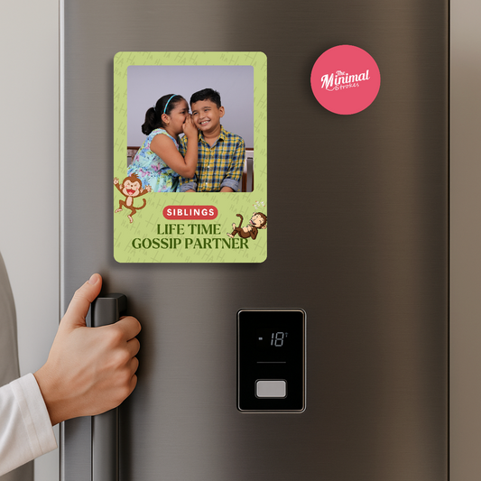 Gossip Partner Personalised Photo Magnet
