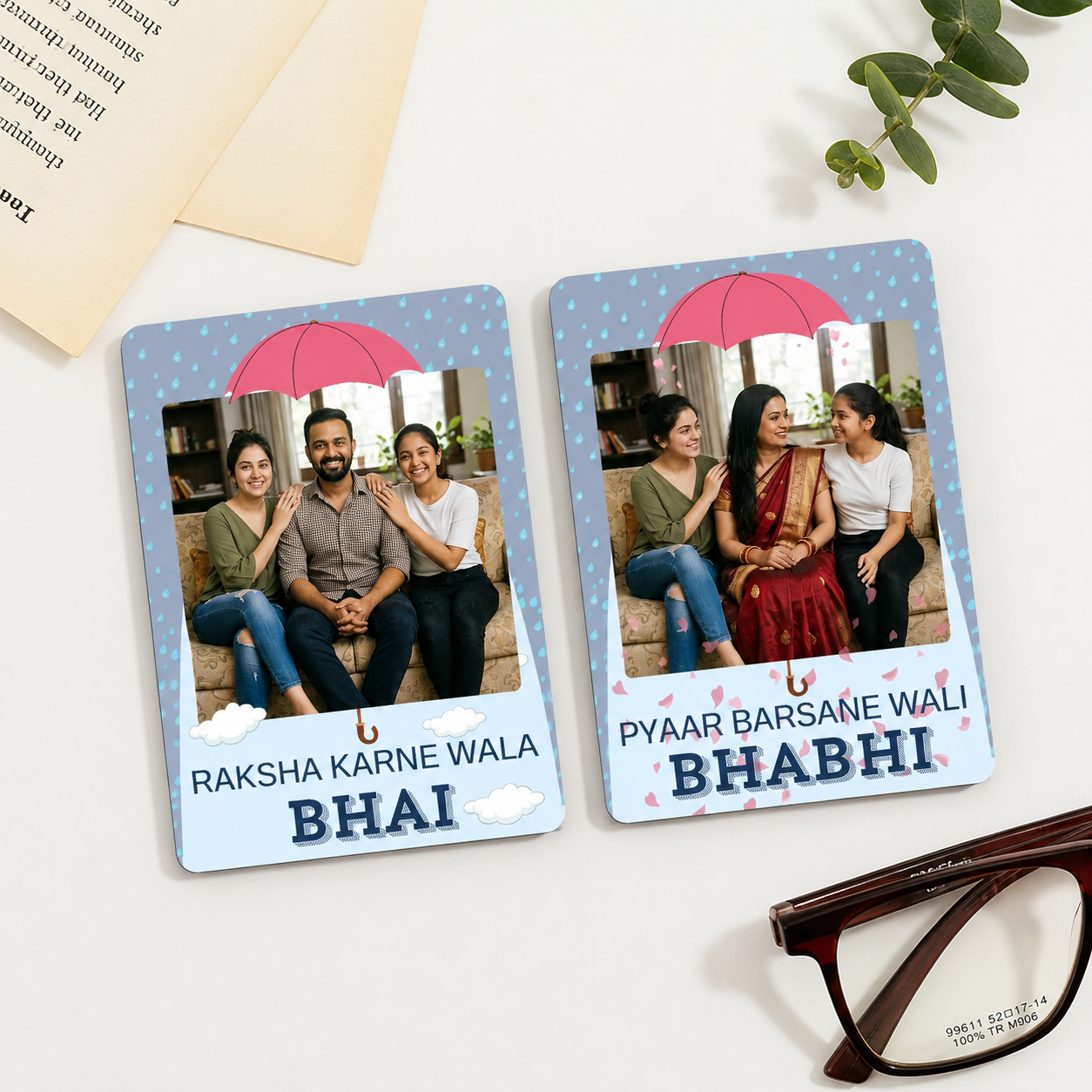 Combo 2 for Bhai Bhabhi- Raksha Karne Wala Bhai, Pyaar Barsane Wali Bhabhi