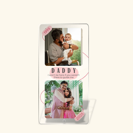 Time Travel Frame - Father's Day