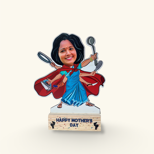 Caricature - HomeMaker SuperMom