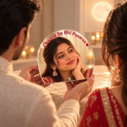 Chaand Se Bhi Pyaara – Karwa Chauth TableTop Mirror