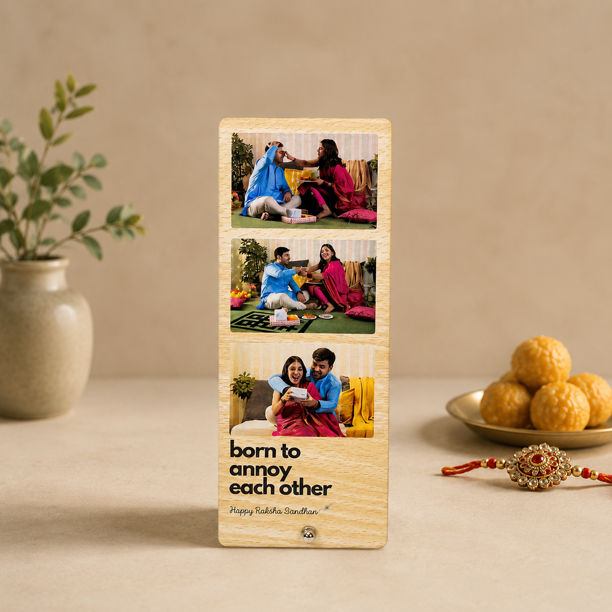 Personalised Photo Strip for Rakshabandhan
