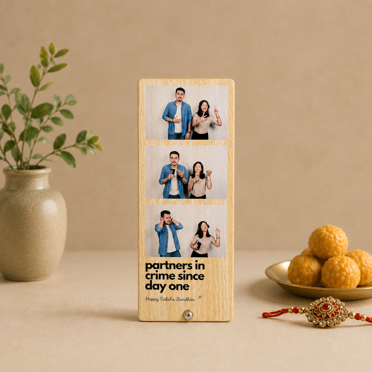 Personalised Photo Strip for Rakshabandhan