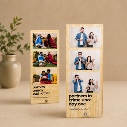 Personalised Photo Strip for Rakshabandhan