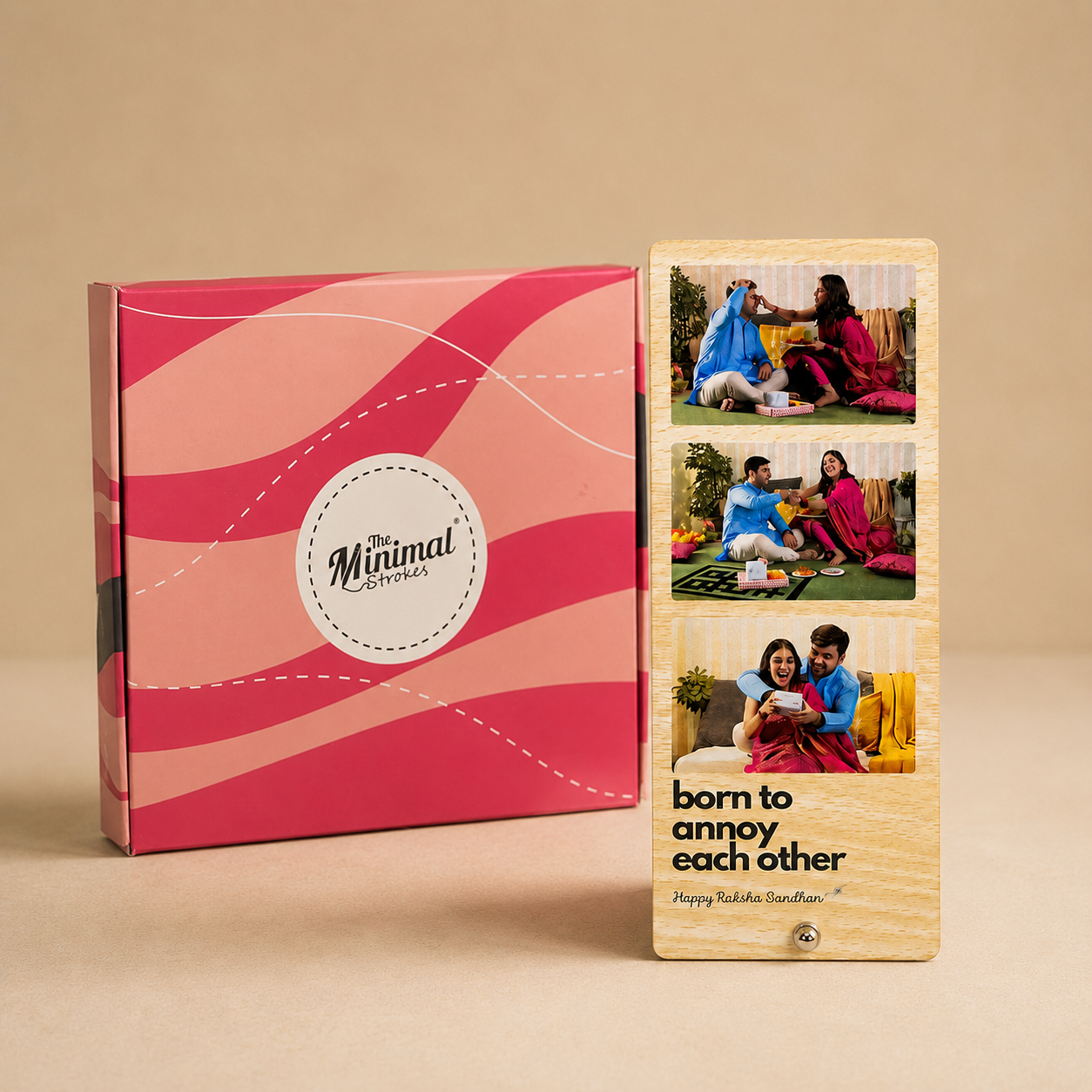 Personalised Photo Strip for Rakshabandhan