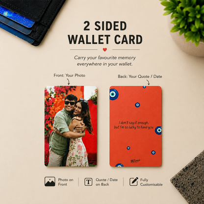 Personalised Photo Wallet Card