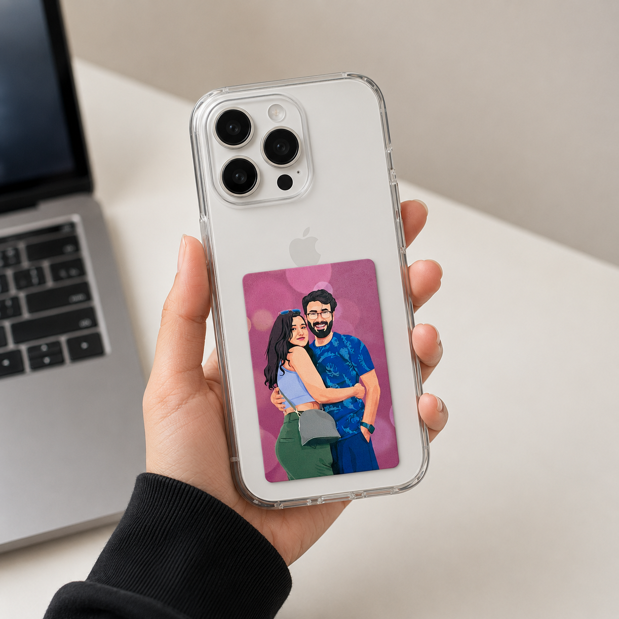 Custom Illustration Wallet Card