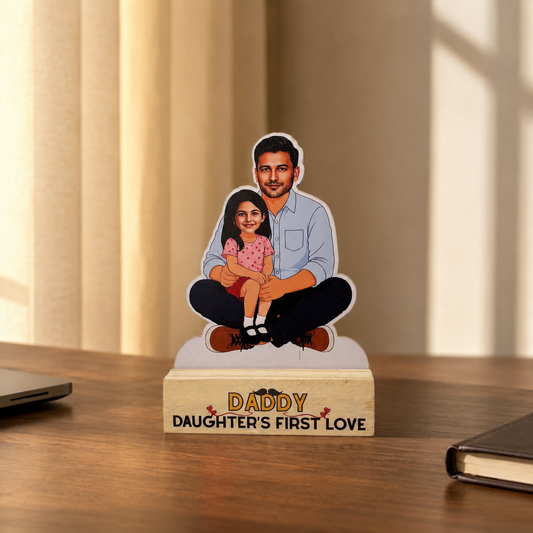 Caricature - Daddy's Little Girl