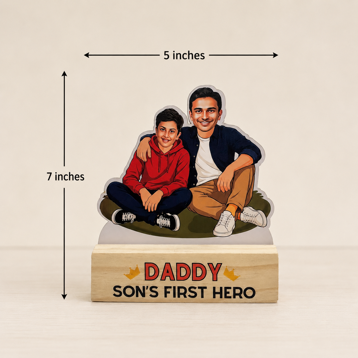 Caricature - Like Father, Like Son