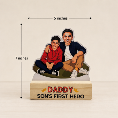 Caricature - Like Father, Like Son