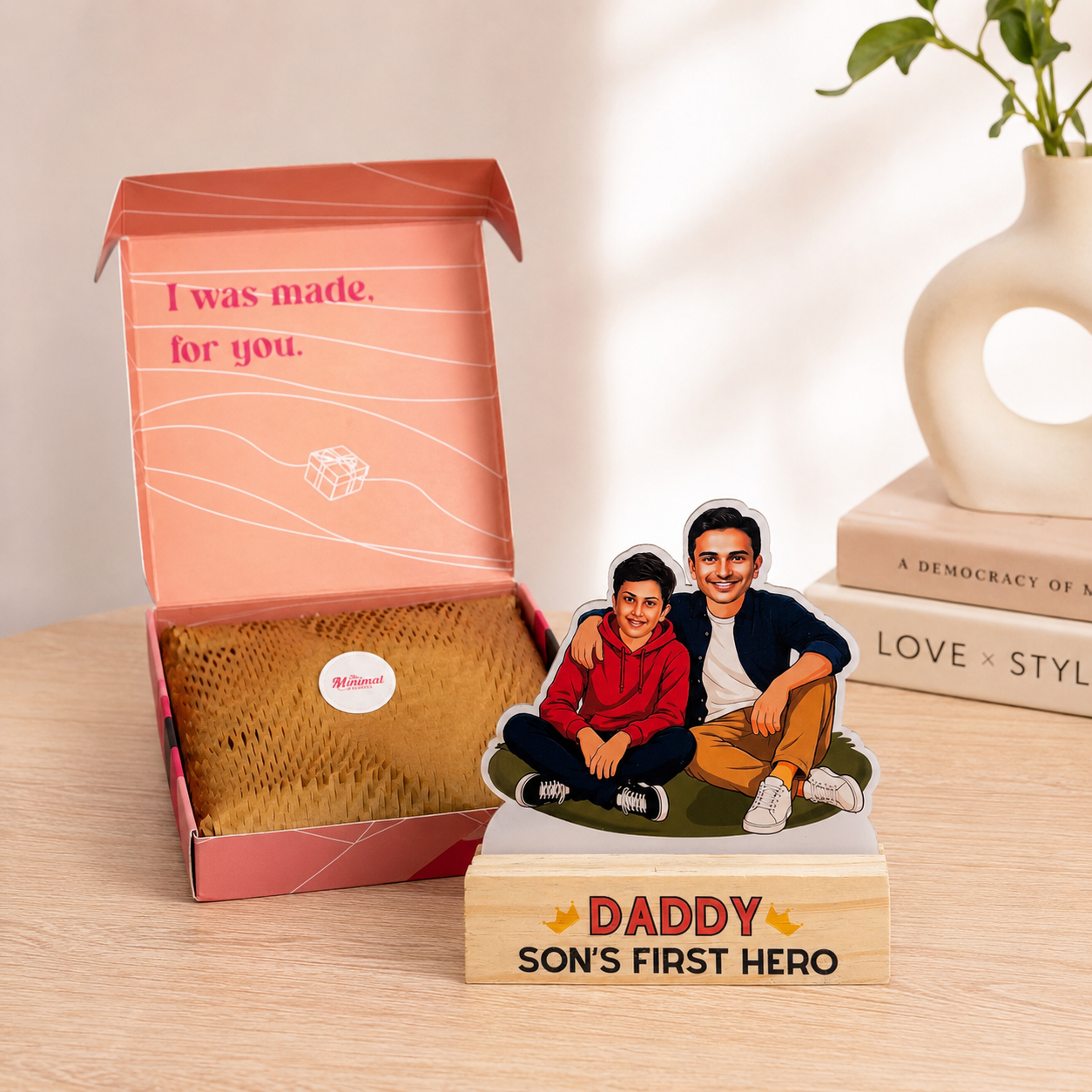 Caricature - Like Father, Like Son