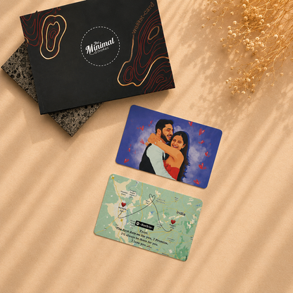 Custom Illustration Wallet Card