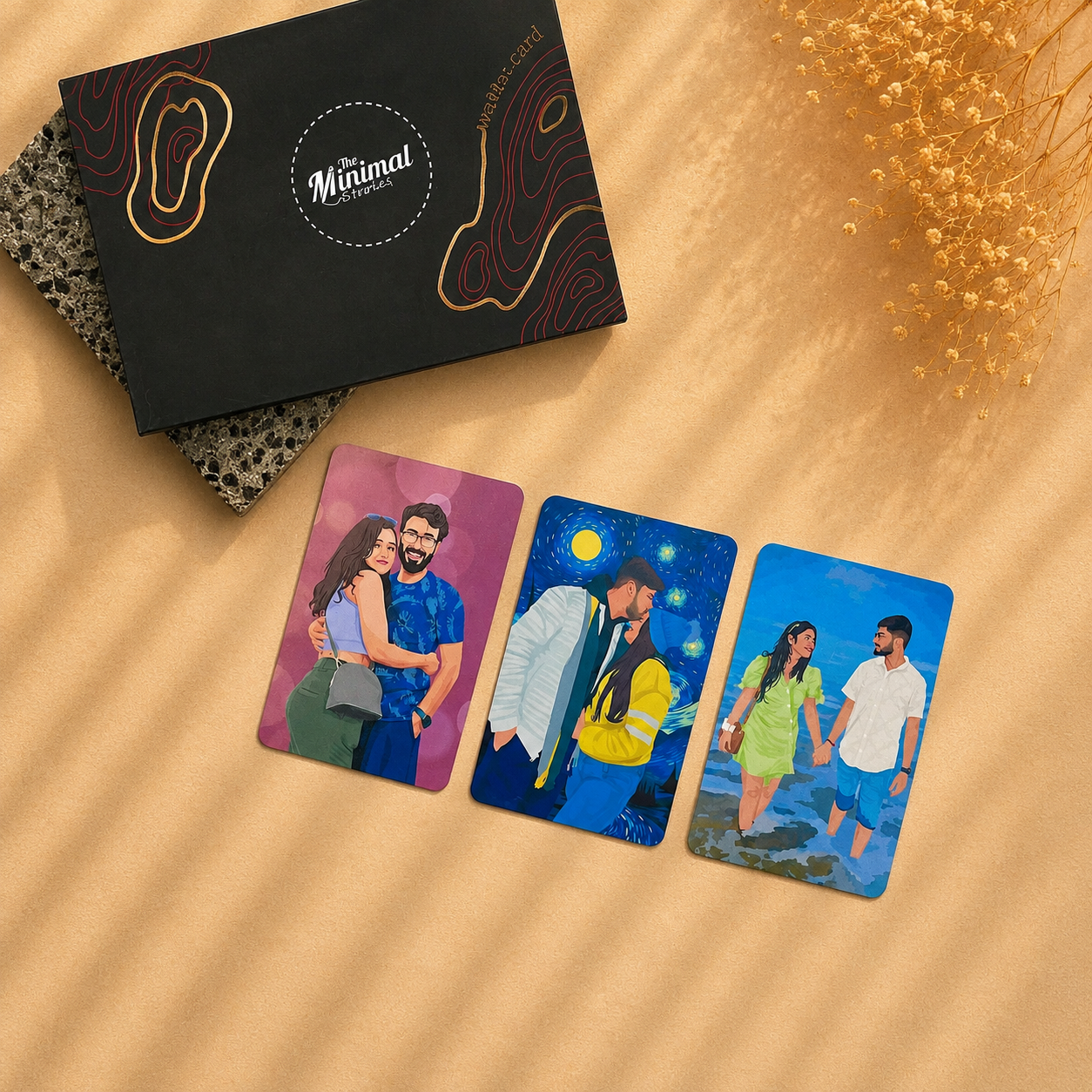 Custom Illustration Wallet Card