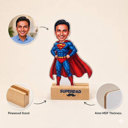 Caricature - SuperDad