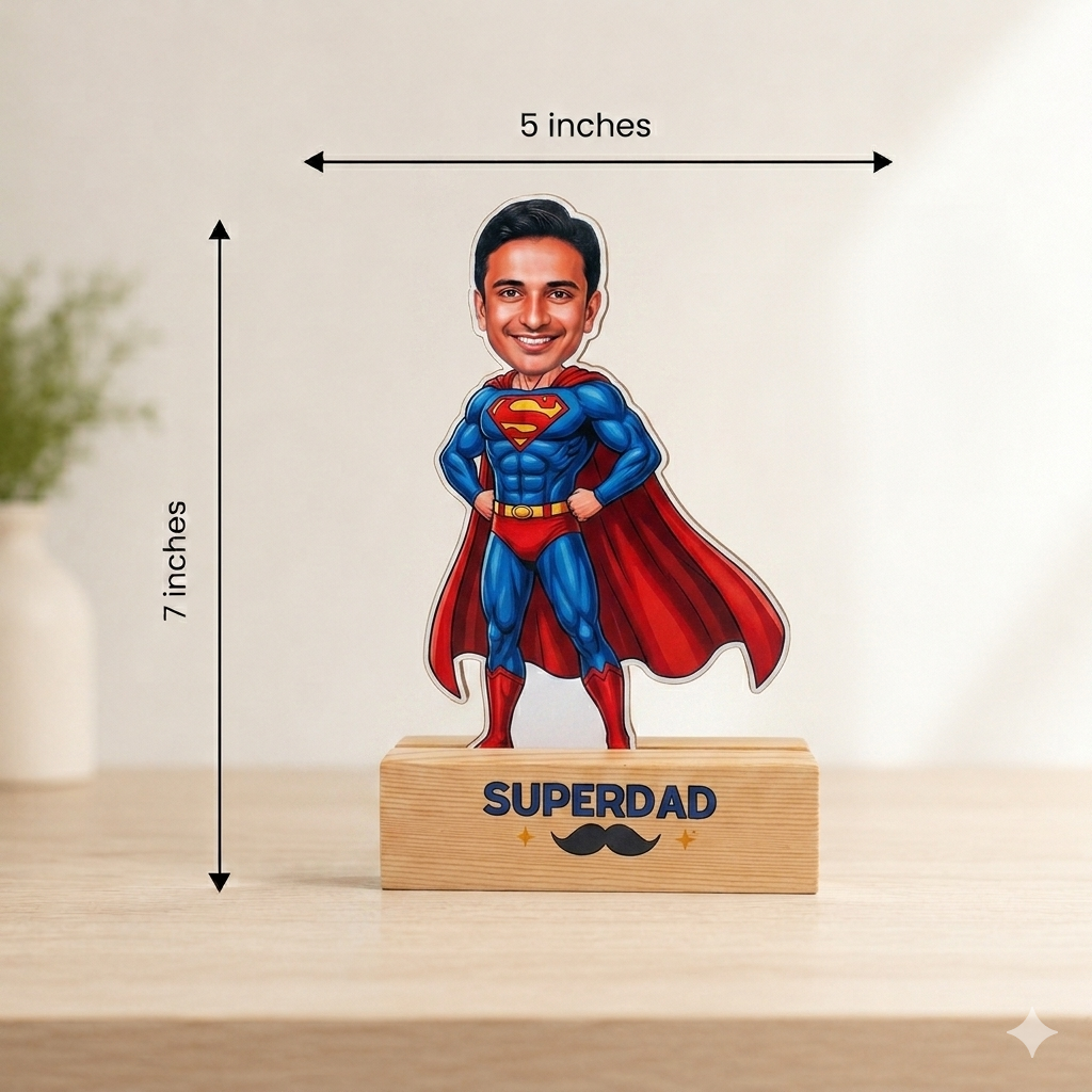 Caricature - SuperDad