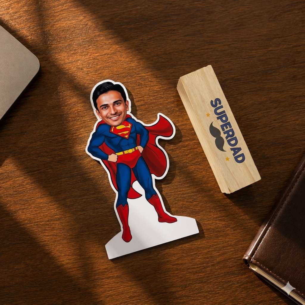 Caricature - SuperDad