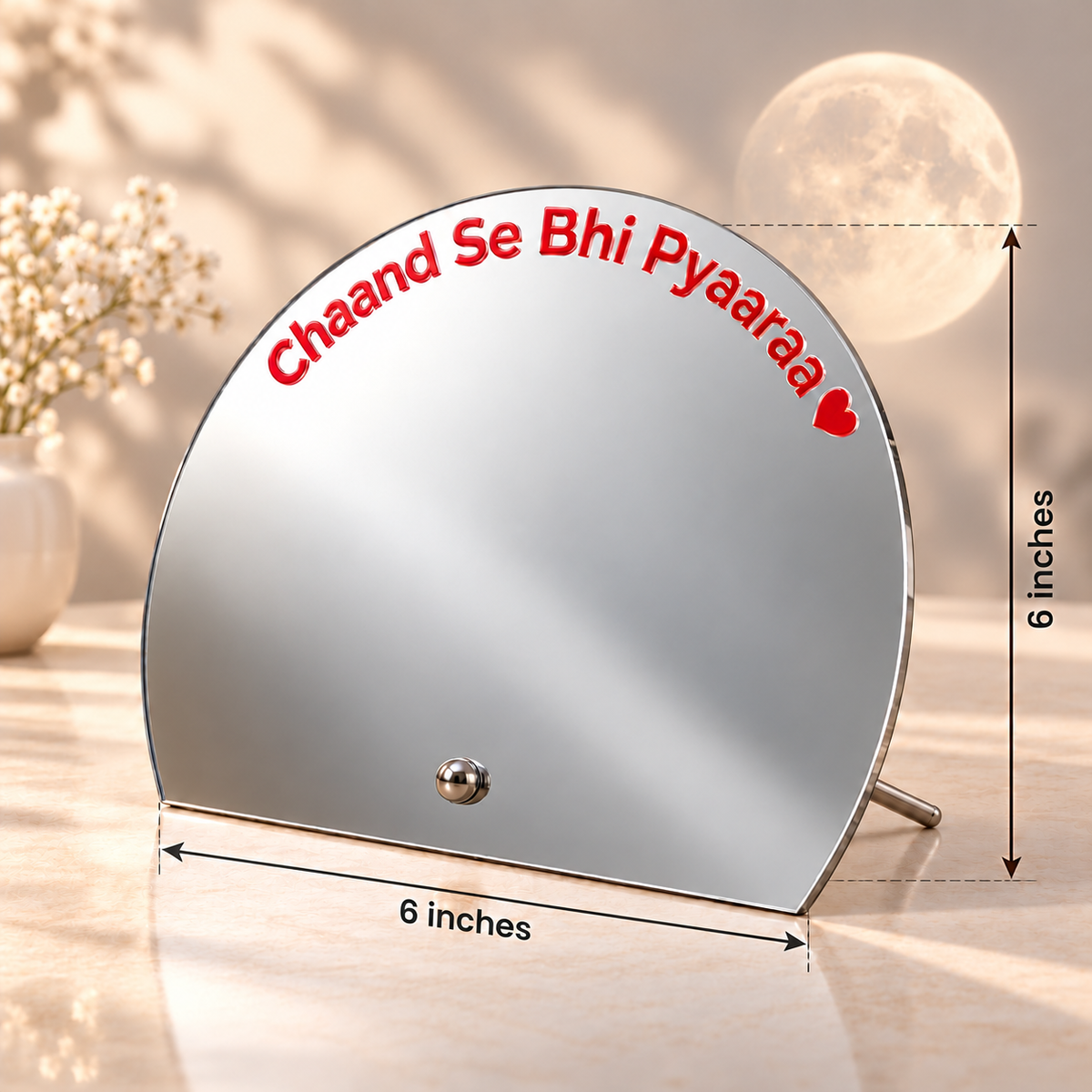 Chaand Se Bhi Pyaara – Karwa Chauth TableTop Mirror