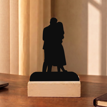 Personalized Couple Photo MDF Standee -  Full Length (5x9)