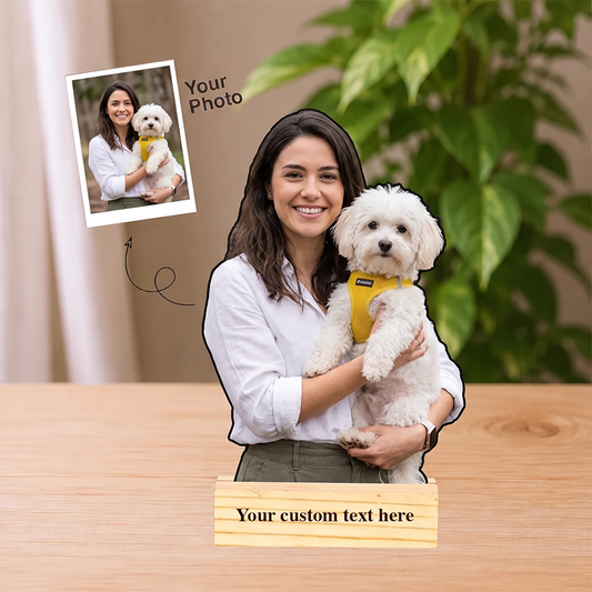 Personalized Pet Caricature (Half Body)