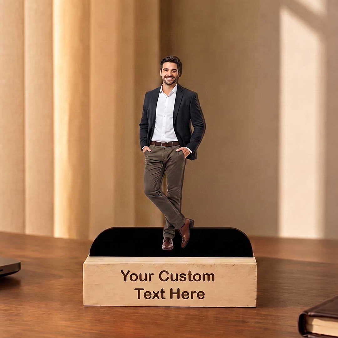 Personalized Photo MDF Standee – Full Body (5x9)