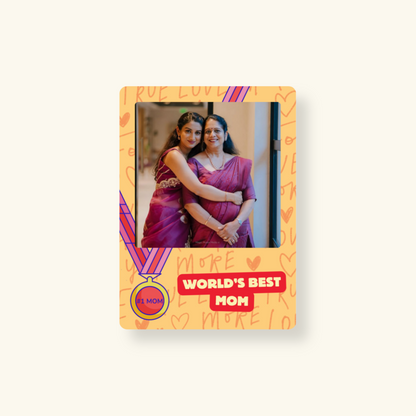 Fridge Magnet - World's Best Mom