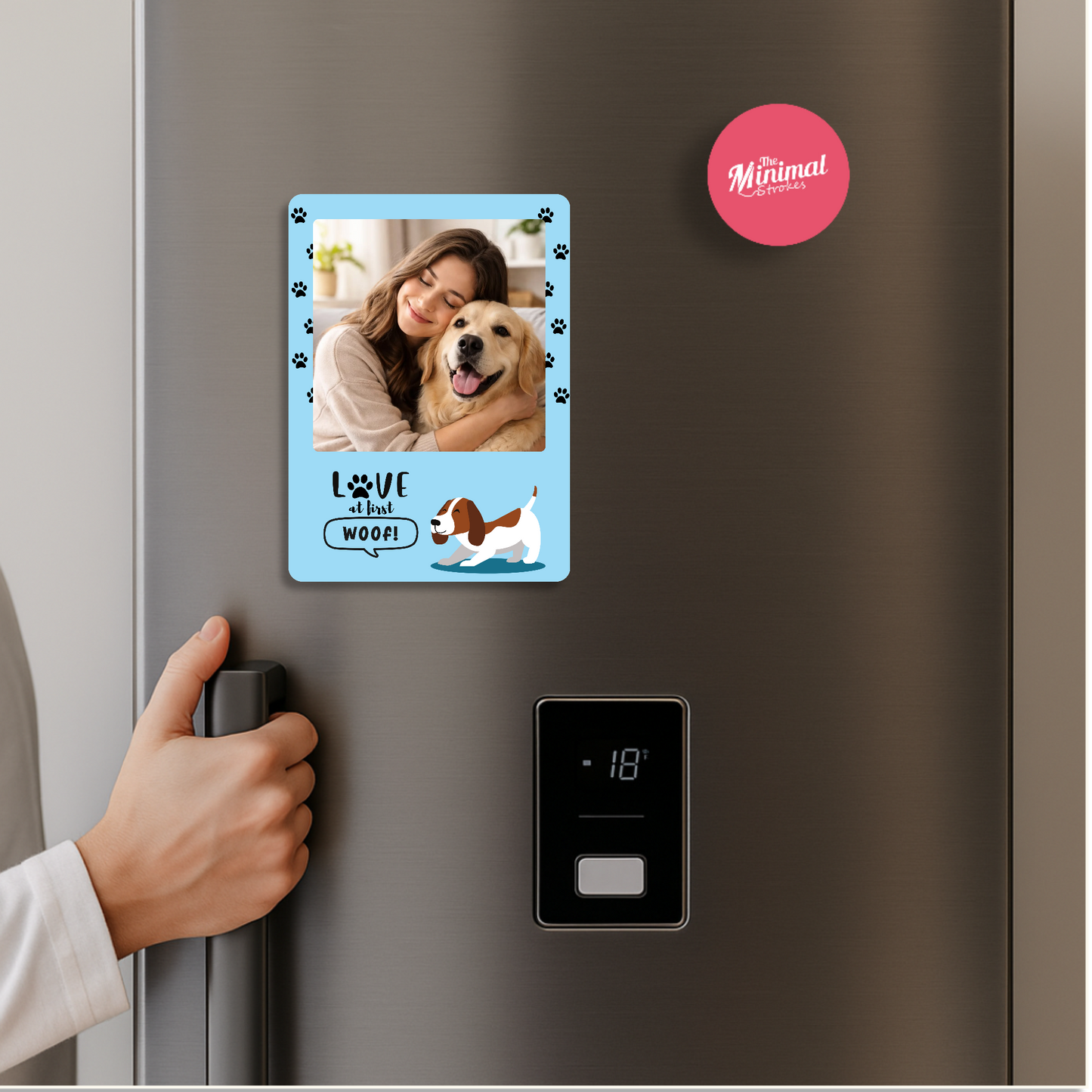 Fridge Magnet - Love at First Woof