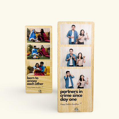 Personalised Photo Strip for Rakshabandhan