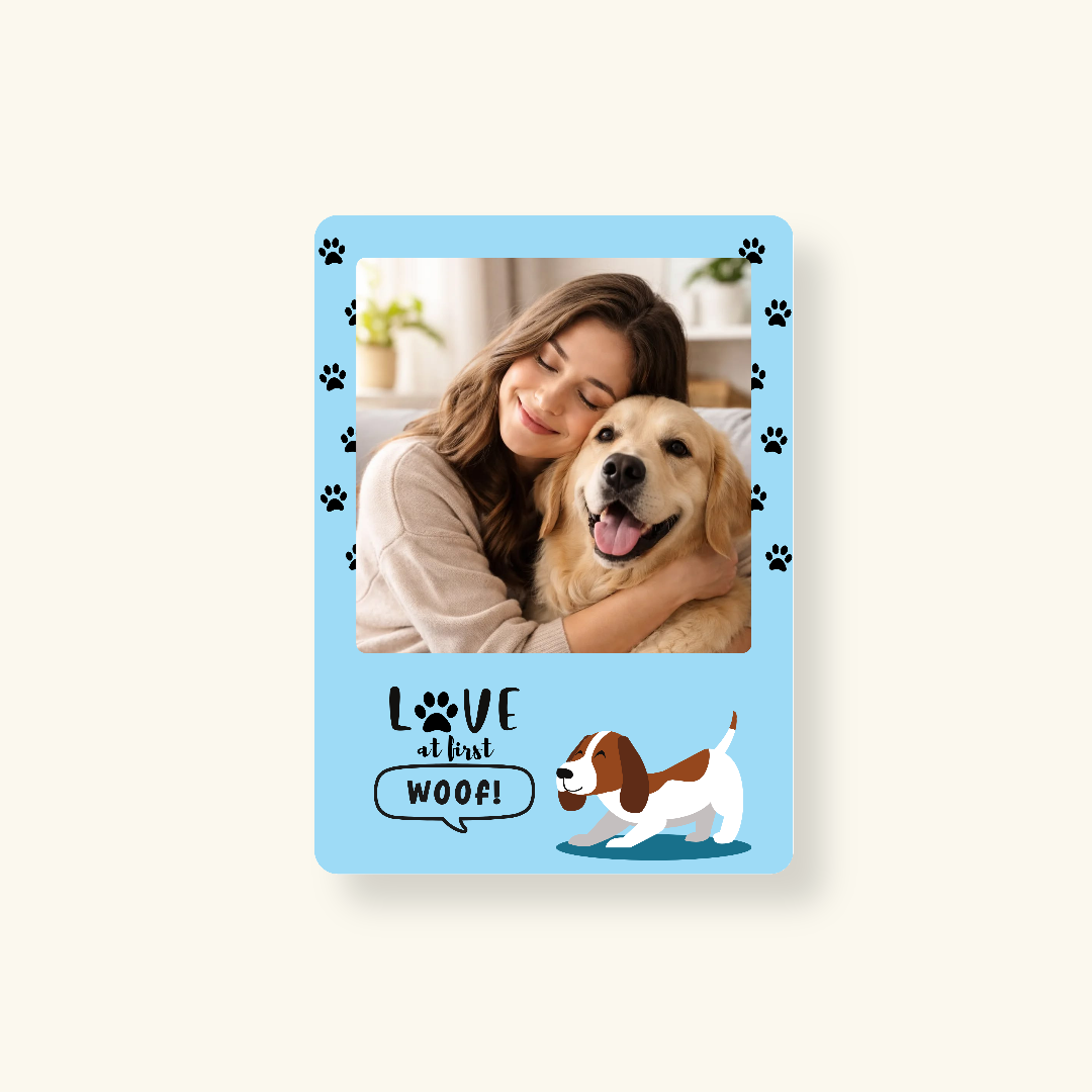 Fridge Magnet - Love at First Woof